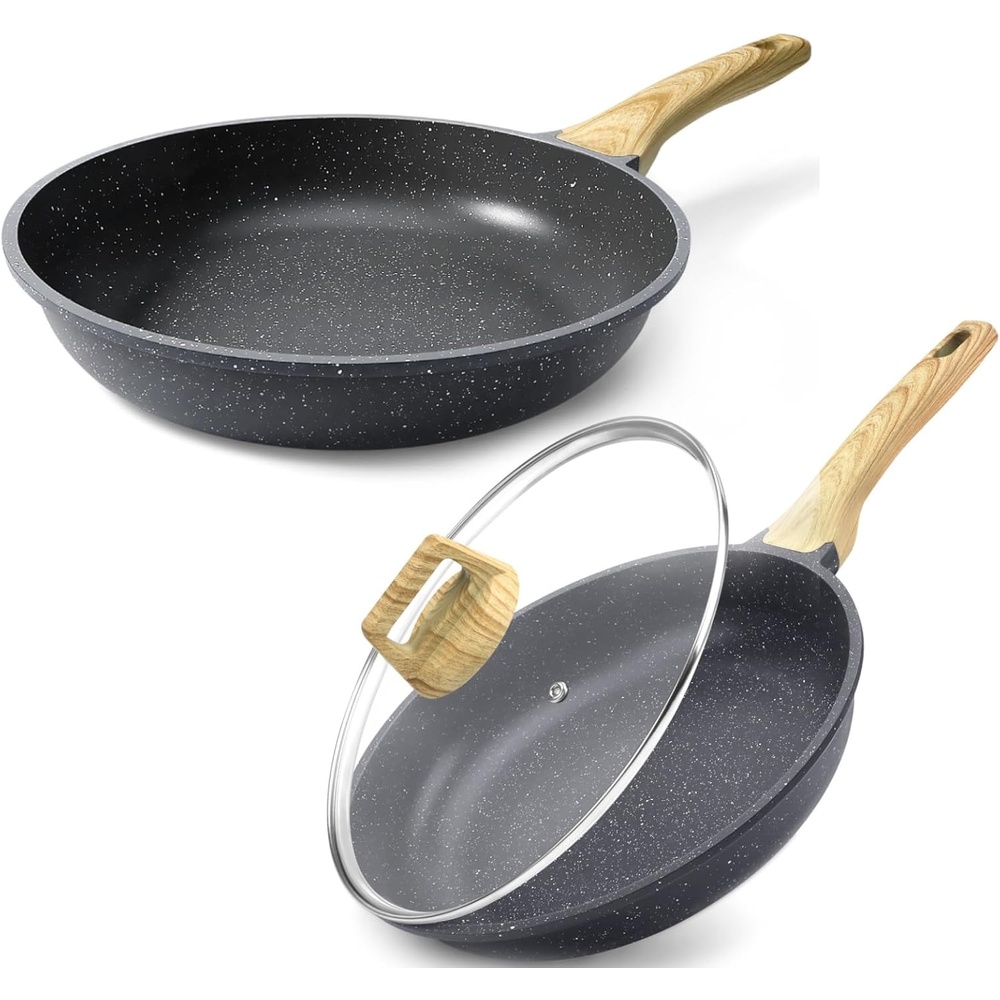image:imageGiPP Nonstick Frying Pan Bundle with Nonstick Frying Pan Skillet with Lid